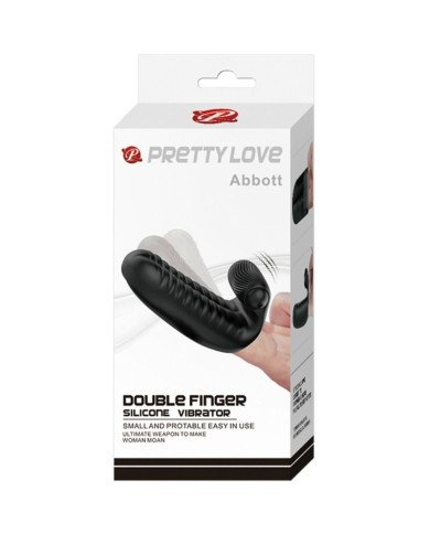 PRETTY LOVE - ABBOTT DÉS DÉS STIMULATEUR NOIR