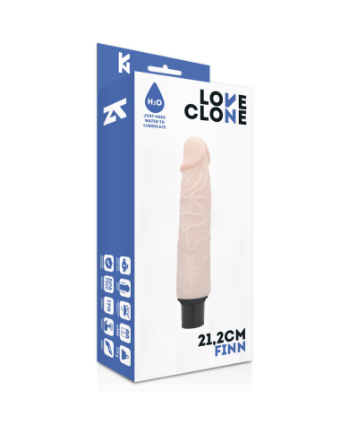 LOVECLONE - VIBRATEUR AUTOLUBRIFIANT FINN 21.2 CM -O- 3.8 CM