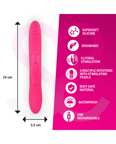 MORESSA - VIBRATEUR SOMER PREMIUM ROTATIONS MULTIPLES