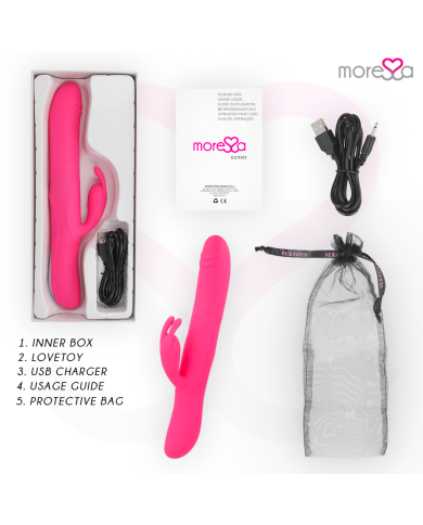 MORESSA - VIBRATEUR SOMER PREMIUM ROTATIONS MULTIPLES