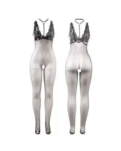 SUBBLIME - 951993 BODYSTOCKING RÉSILLE TRANSPARENTE NOIRE SANS FOURRURE TAILLE UNIQUE SUBBLIME - 951993 BODYSTOCKING RÉSILLE TRANSPARENTE NOIRE SANS FOURRURE TAILLE UNIQUE