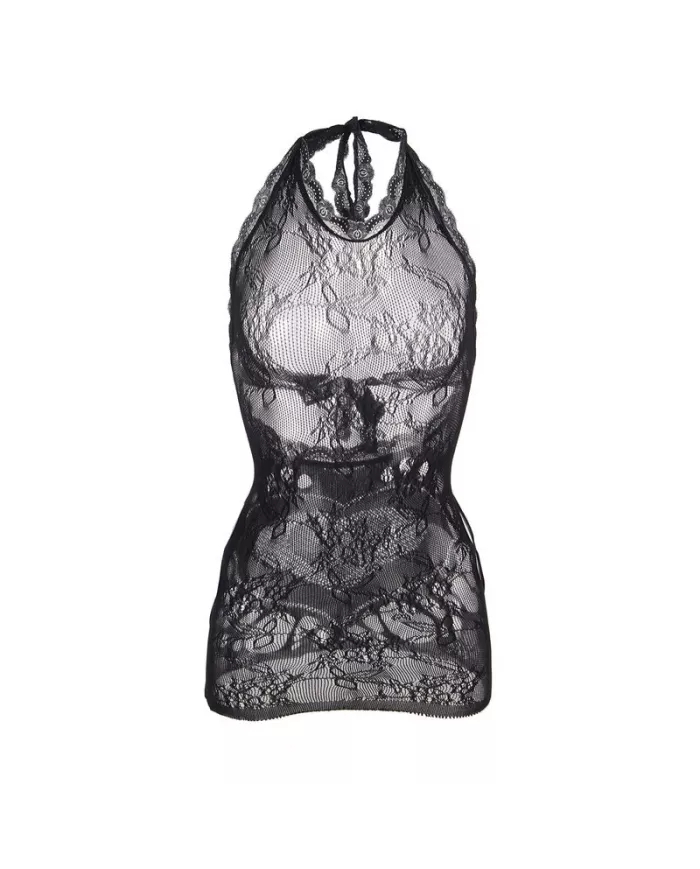 SUBBLIME - 952075 ROBE COURTE EN RÉSILLE AVEC DÉTAIL DOS ET COEUR NOIR TAILLE UNIQUE SUBBLIME - 952075 ROBE COURTE EN RÉSILLE AVEC DÉTAIL DOS ET COEUR NOIR TAILLE UNIQUE