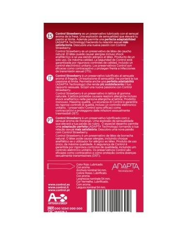 CONTROL - ADAPTATION FRAISE 12 UNITÉS