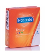 PASANTE - PRÉSERVATIFS SAVEURS 3 UNITÉS