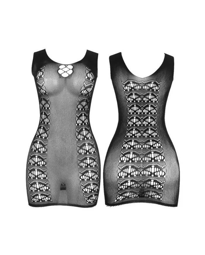 SUBBLIME - 952167 ROBE COURT EN RÉSILLE ÉLASTIQUE NOIR TAILLE UNIQUE SUBBLIME - 952167 ROBE COURT EN RÉSILLE ÉLASTIQUE NOIR TAILLE UNIQUE