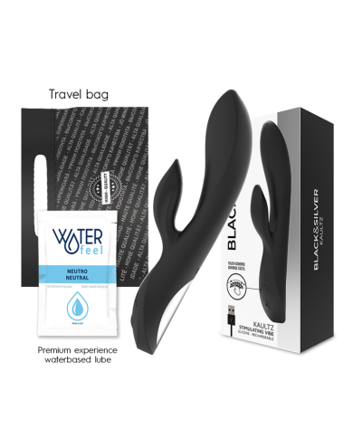 BLACK&SILVER - VIBRATEUR KAULTZ TOUCH CONTROL