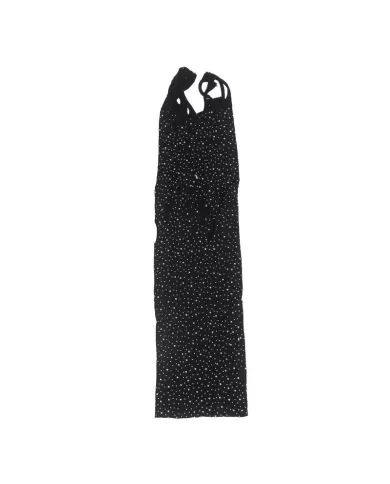 SUBBLIME - 952198 ROBE RESILLE AVEC DIAMANTS BRILLANTS NOIR TAILLE UNIQUE
