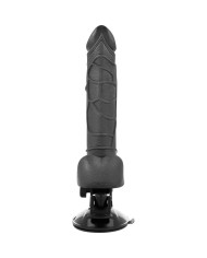 BASECOCK - VIBRATEUR RÉALISTE TÉLÉCOMMANDE NATUREL AVEC TESTICULES19.5 CM -O- 4 CM