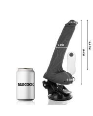 BASECOCK - VIBRATEUR NATUREL RÉALISTE TÉLÉCOMMANDE 19 CM -O- 4 CM