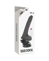 BASECOCK - VIBRATEUR NATUREL RÉALISTE TÉLÉCOMMANDE 19 CM -O- 4 CM