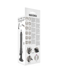 BASECOCK - VIBRATEUR TÉLÉCOMMANDE NATUREL RÉALISTE 19.5 CM -O- 4 CM