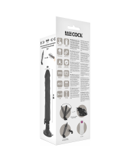 BASECOCK - VIBRATEUR RÉALISTE TÉLÉCOMMANDE NATUREL 21 CM -O- 4 CM