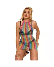 SUBBLIME - 952341 ROBE RÉSEILLE ARC-EN-CIEL TAILLE UNIQUE SUBBLIME - 952341 ROBE RÉSEILLE ARC-EN-CIEL TAILLE UNIQUE