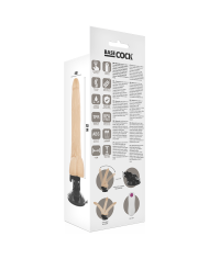 BASECOCK - VIBRATEUR ARTICULABLE TÉLÉCOMMANDE NATUREL 18.5 CM -O- 4 CM