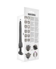 BASECOCK - VIBRATEUR ARTICULABLE TÉLÉCOMMANDE NATUREL 18.5 CM -O- 4 CM