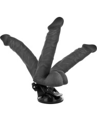 BASECOCK - VIBRATEUR ARTICULABLE TÉLÉCOMMANDE NATUREL 20 CM -O- 4.5 CM