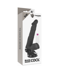 BASECOCK - VIBRATEUR ARTICULABLE TÉLÉCOMMANDE NATUREL 20 CM -O- 4.5 CM