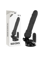 BASECOCK - VIBRATEUR RÉALISTE TÉLÉCOMMANDE NATUREL 19.5 CM -O- 4 CM