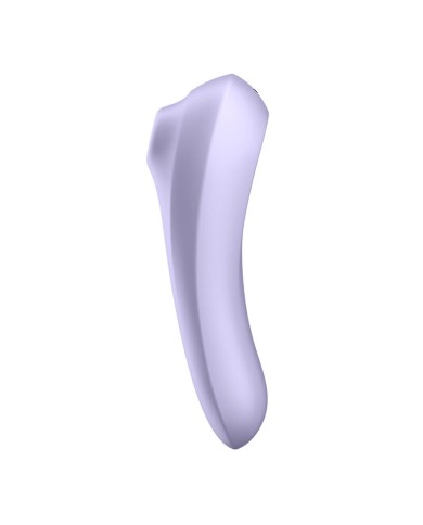 SATISFYER - VIBRATEUR DUAL PLEASURE AIR PULSE MAUVE