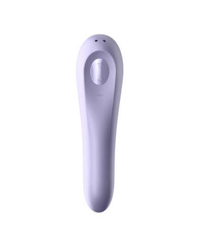 SATISFYER - VIBRATEUR DUAL PLEASURE AIR PULSE MAUVE