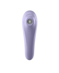 SATISFYER - VIBRATEUR DUAL PLEASURE AIR PULSE MAUVE
