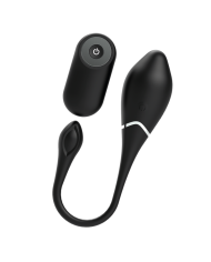 BLACK&SILVER - ŒUF VIBRANT RECHARGEABLE JENELL