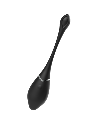 BLACK&SILVER - ŒUF VIBRANT RECHARGEABLE JENELL