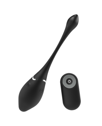 BLACK&SILVER - ŒUF VIBRANT RECHARGEABLE JENELL