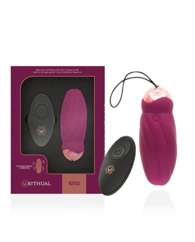 RITHUAL - SITA EGG TÉLÉCOMMANDE ROTATION DES BILLES + VIBRATION