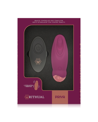 RITHUAL - PRIYA EGG TÉLÉCOMMANDE G-SPOT + VIBRATION