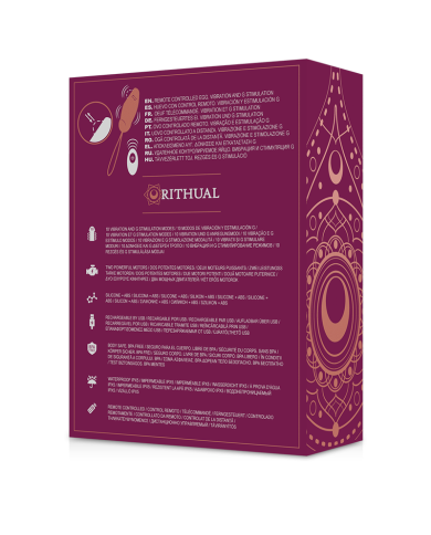 RITHUAL - PRIYA EGG TÉLÉCOMMANDE G-SPOT + VIBRATION