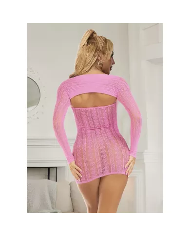 SUBBLIME - 952471 ROBE RÉSEILLE ROSE TAILLE UNIQUE