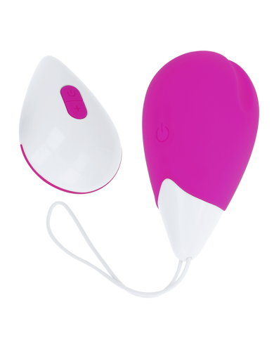 OHMAMA - ŒUF VIBRANT TEXTURÉ 10 MODES VIOLET ET BLANC