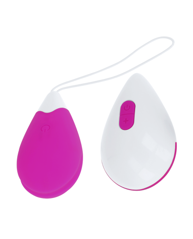OHMAMA - ŒUF VIBRANT TEXTURÉ 10 MODES VIOLET ET BLANC