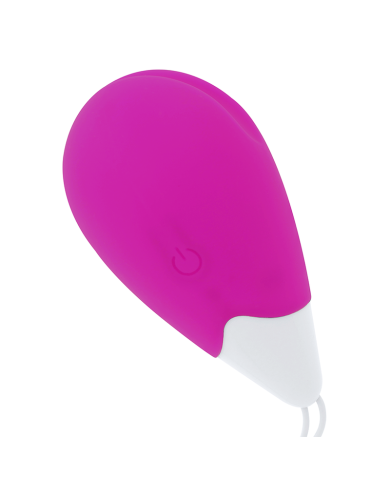 OHMAMA - ŒUF VIBRANT TEXTURÉ 10 MODES VIOLET ET BLANC