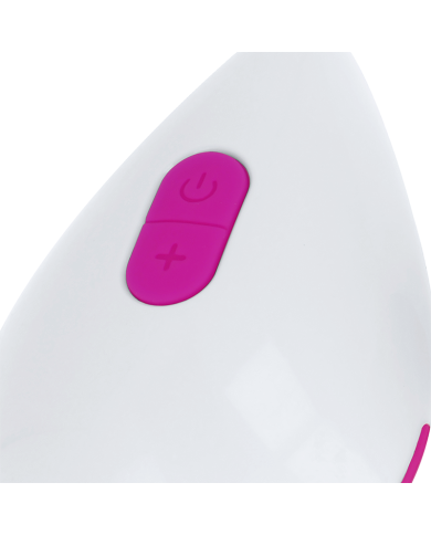 OHMAMA - ŒUF VIBRANT TEXTURÉ 10 MODES VIOLET ET BLANC
