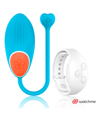 WEARWATCH - TÉLÉCOMMANDE WATCHME TECHNOLOGIE BLEU OEUF / NIVEO