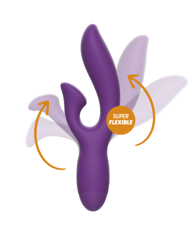 REWOLUTION - REWOFUN VIBRATEUR FLEXIBLE AVEC LAPIN