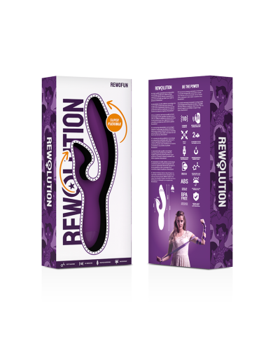 REWOLUTION - REWOFUN VIBRATEUR FLEXIBLE AVEC LAPIN