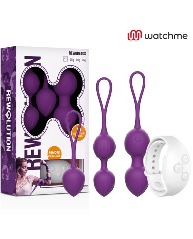 REWOLUTION - REWOBEADS BALLES VIBRANTES TÉLÉCOMMANDE AVEC TECHNOLOGIE WATCHME