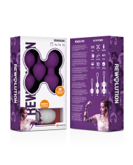 REWOLUTION - REWOBEADS BALLES VIBRANTES TÉLÉCOMMANDE AVEC TECHNOLOGIE WATCHME