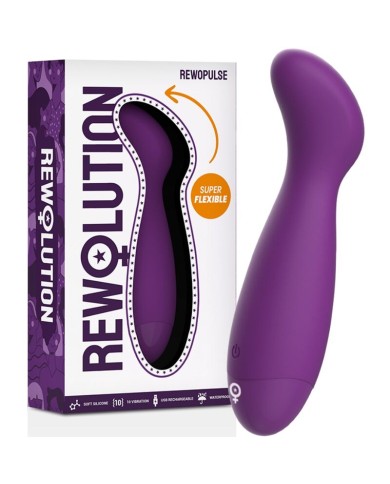 REWOLUTION - REWOPULSE VIBRATEUR FLEXIBLE STIMULATEUR DE POINT G