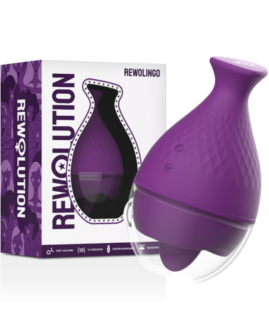 REWOLUTION - REWOLINGO VIBRATEUR AVEC LANGUE