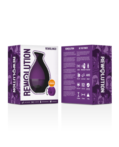 REWOLUTION - REWOLINGO VIBRATEUR AVEC LANGUE