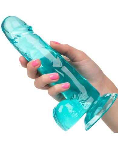 CALEXOTICS - GODE TAILLE REINE BLEU 15.3 CM