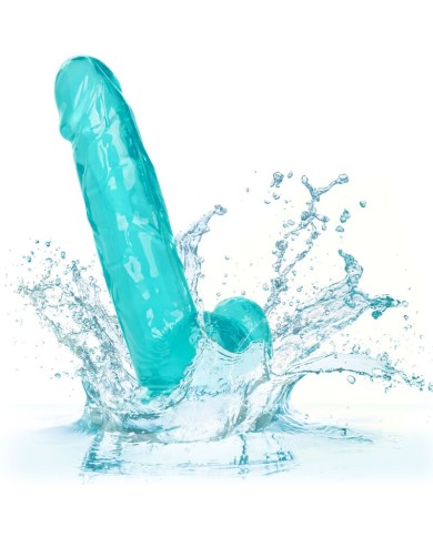 CALEXOTICS - GODE TAILLE REINE BLEU 15.3 CM