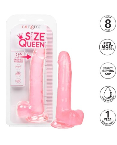 CALEXOTICS - GODE REINE TAILLE ROSE 20.3 CM