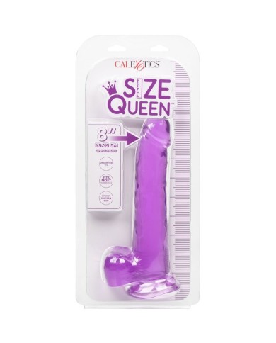 CALEXOTICS - GODE REINE TAILLE VIOLET 20.3 CM