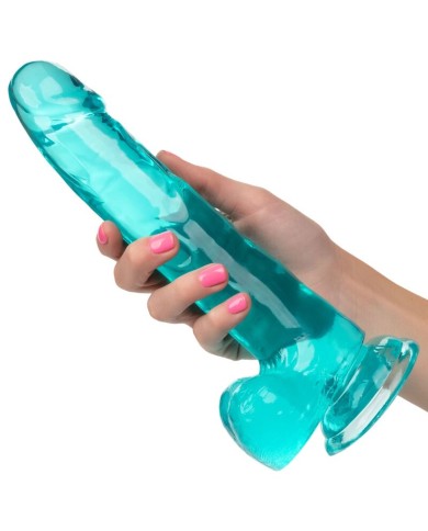 CALEXOTICS - GODE TAILLE REINE BLEU 20.3 CM