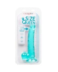 CALEXOTICS - GODE TAILLE REINE BLEU 20.3 CM